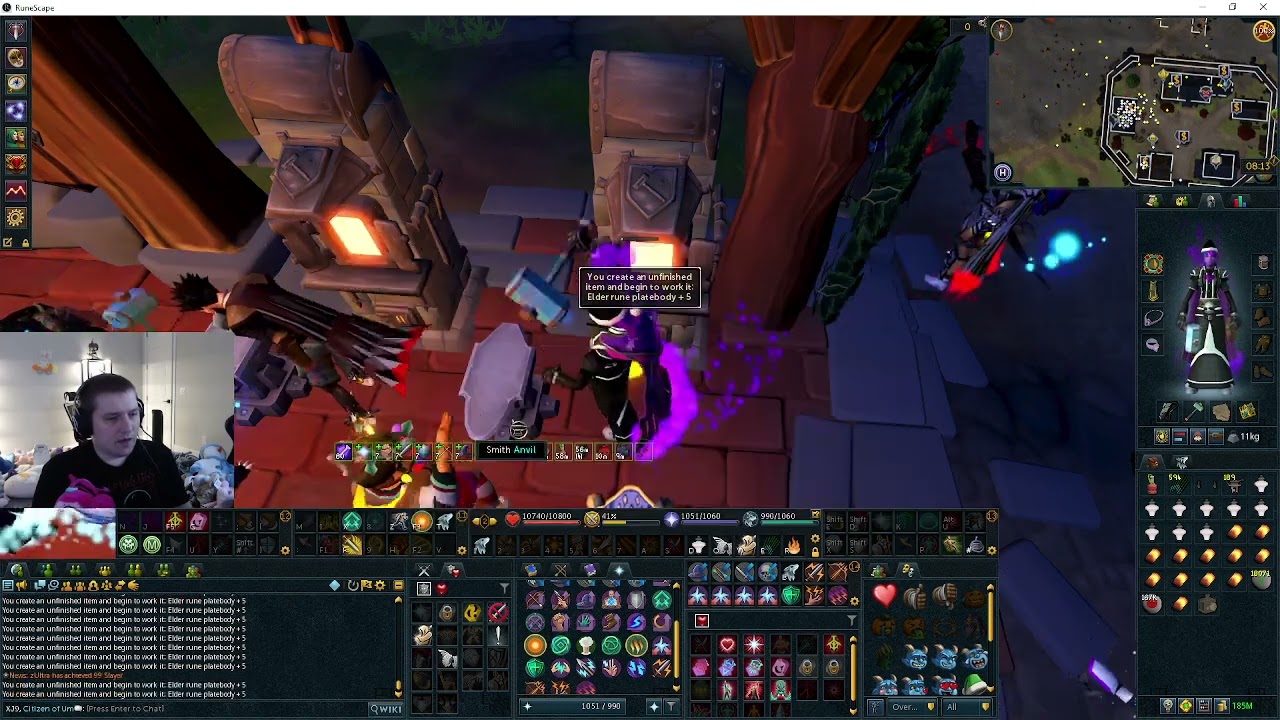 XJ9's 120-200mil Smithing Guide - Most Optimal AFK setup (776k base exp)
