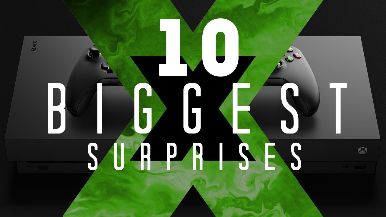 Xbox E3 2017: 10 BIGGEST SURPRISES
