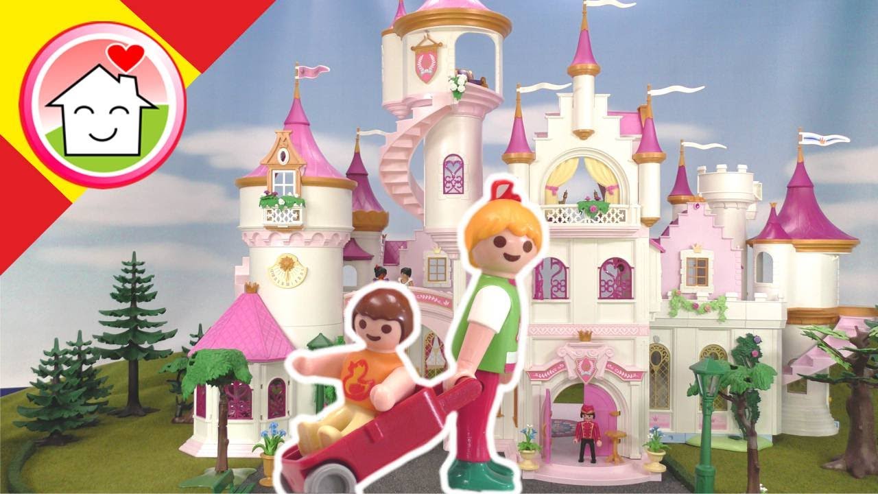 Playmobil en español Vacaciones en el hotel castillo - La familia Hauser
