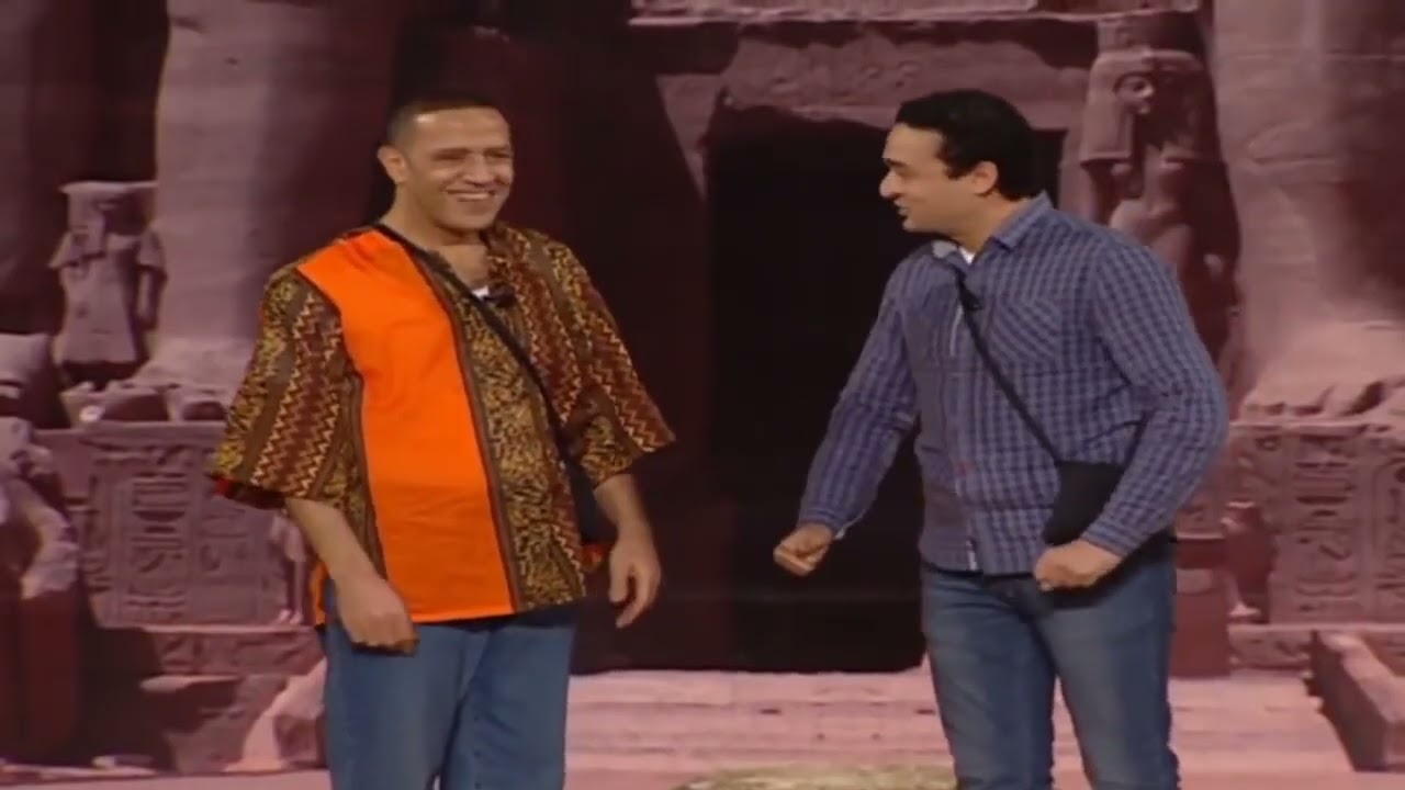 مشهد كوميدي اشرف عبد الباقي علي مسرح مصر 😂😂#تياترو_مصر