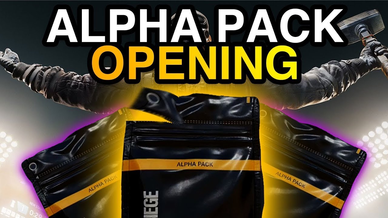 90+ ALPHA PACK OPENING! DID I GET LUCKY?! | RAINBOW SIX SIEGE