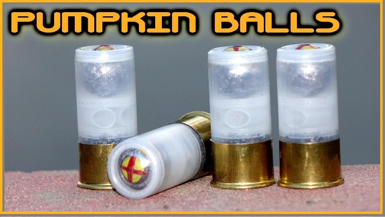 Pumpkin Balls  Shotgun Rounds.  Short BUT POWERFUL