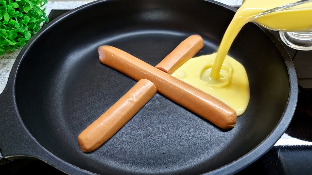 Он такой вкусный, что готовлю его почти каждые выходные! Рецепт вкусного завтрака
