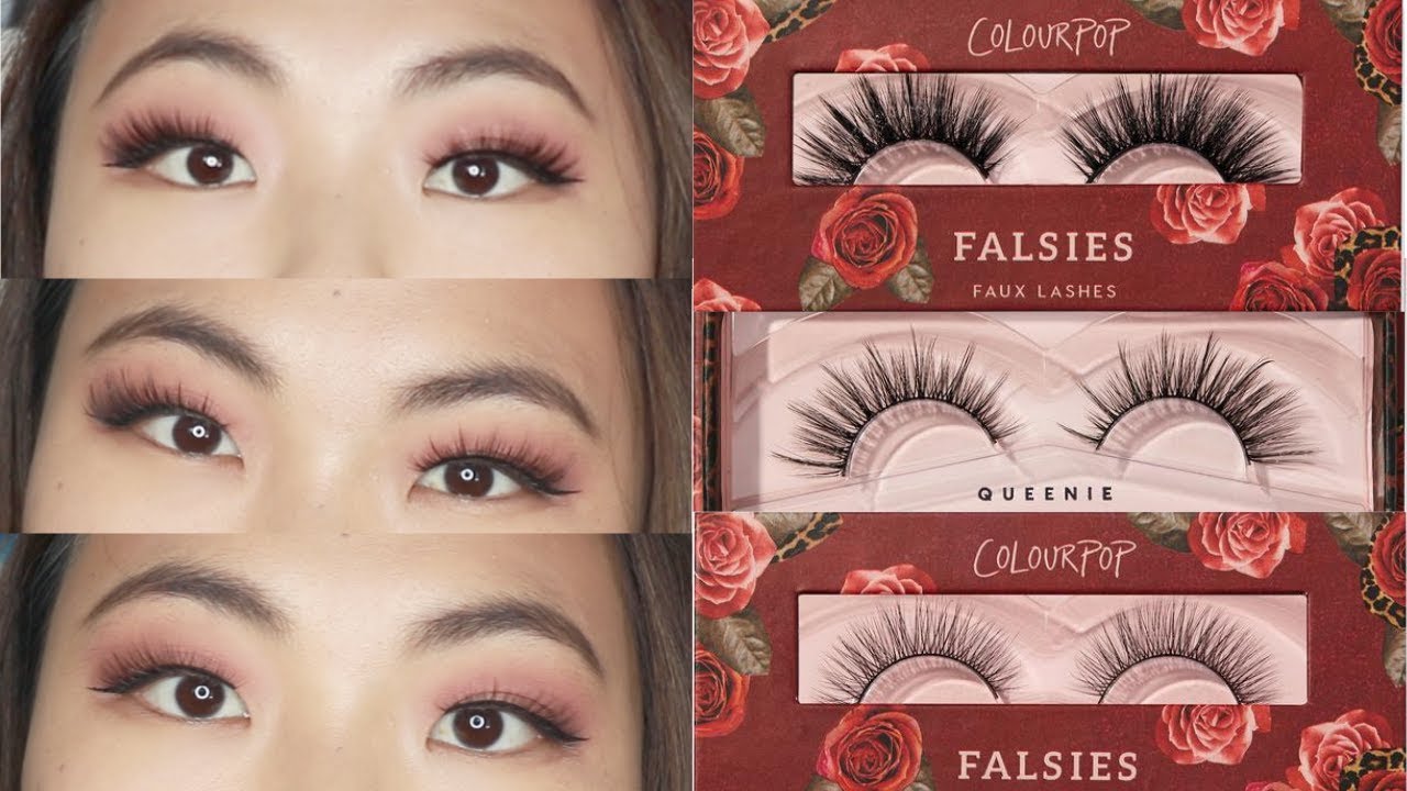 COLOURPOP LASHES TRY ON PT. 1 | Mami, Queenie & Ms.