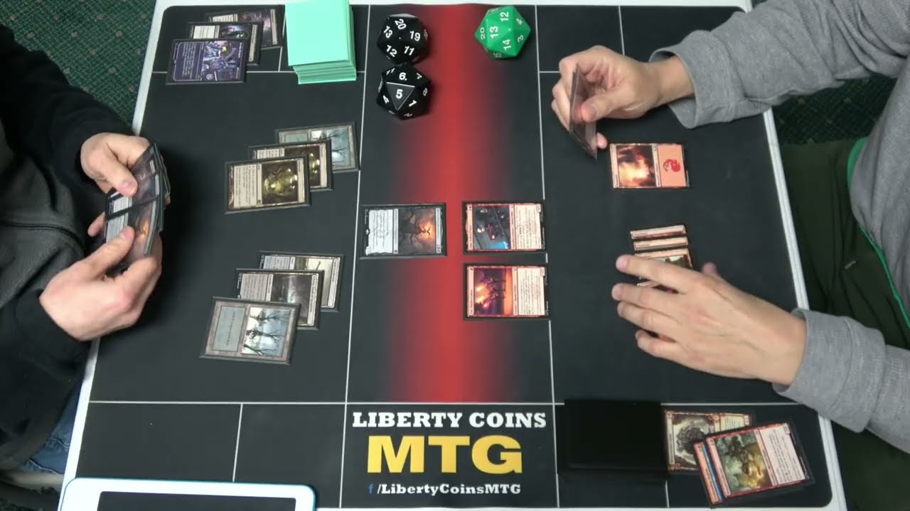 Моночерная контрольная колода ⚫ против Огненной магии 🔴 | MTG Pioneer 01-02-26 | Раунд 1