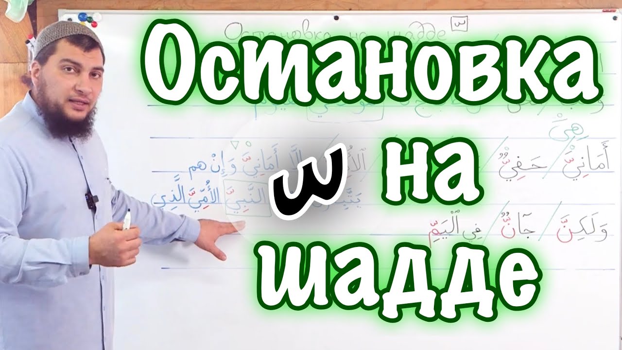 Урок № 39: Остановка на шадде
