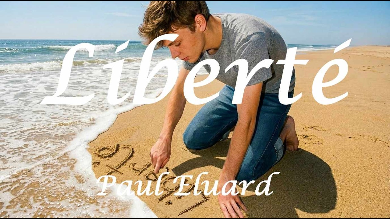 Je t’écris ton nom – Liberté | Poème chanté de Paul Éluard