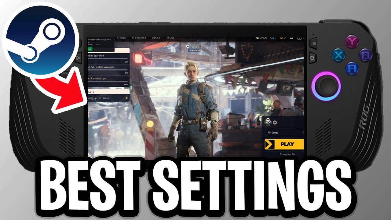 Best Arc Raiders Settings For ROG Ally X Using Steam OS - Full Guide