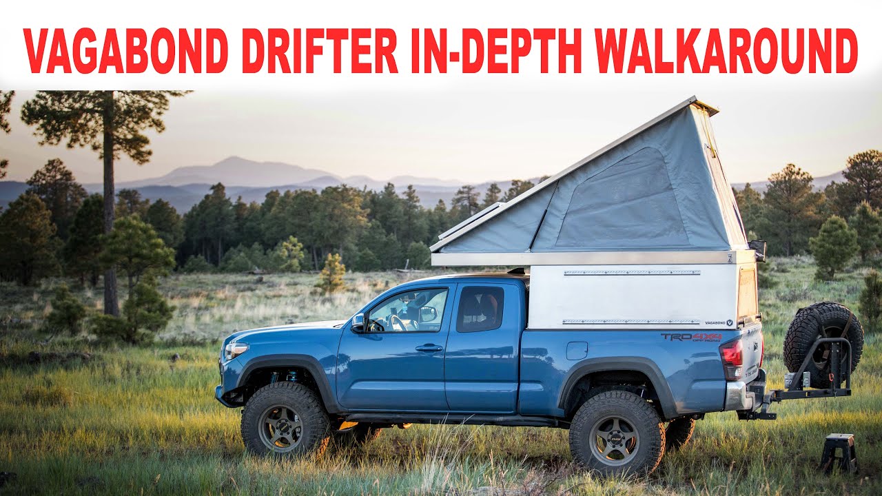 Прогулка по кемпингу Toyota Tacoma + Vagabond Drifter