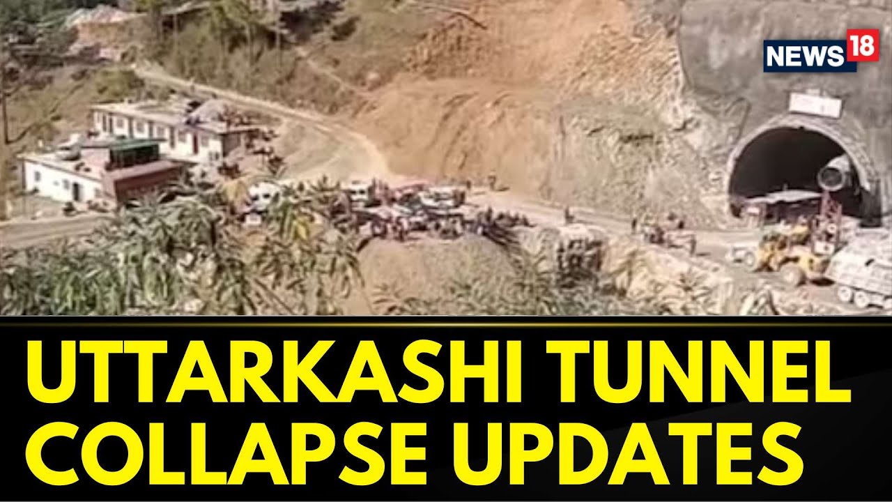 Uttarkashi News | At Least 36-40 Workers Trapped Under-Construction Tunnel Collapses In Uttarkashi