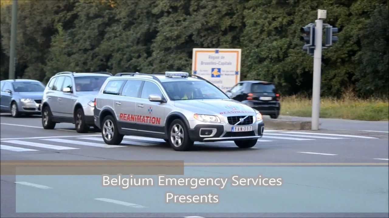 ULB Erasme : Organ Transplant Team ( Two tone siren)