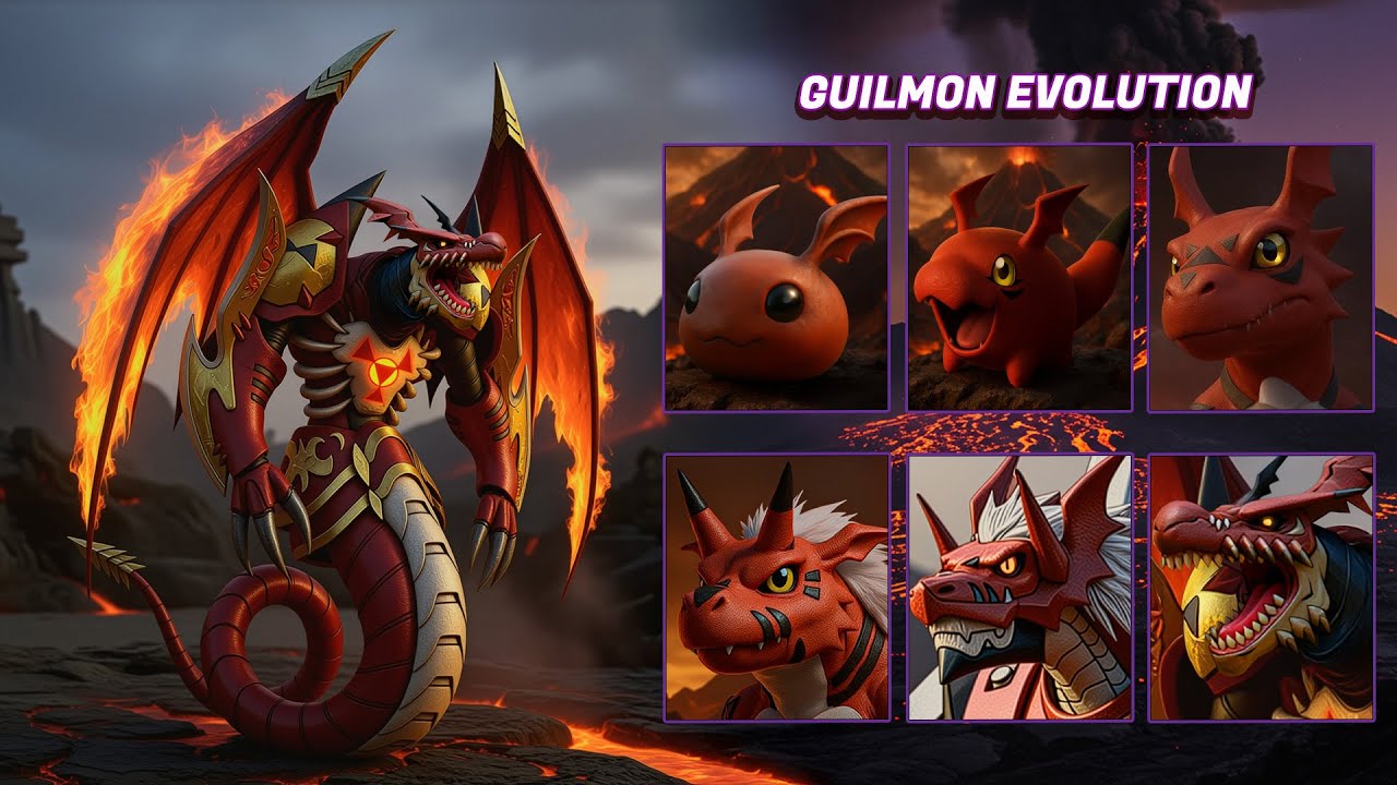 🔥 Jyarimon to Megidramon X Evolution! #hailuoai #minimax  #digimon
