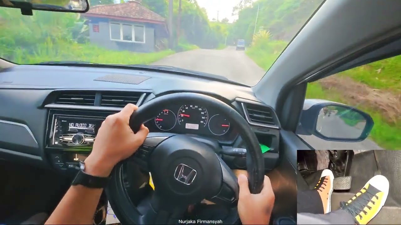 CURAM BANGET ‼️ Tutorial mobil matic ditanjakan puncak #tutorialmobilmatic #nurjakafirmansyah
