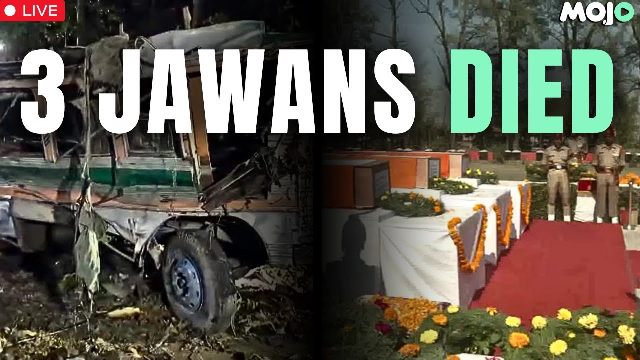 LIVE | Tribute Ceremony For BSF Soldiers Lost In Budgam Accident | Budgam Road Accident
