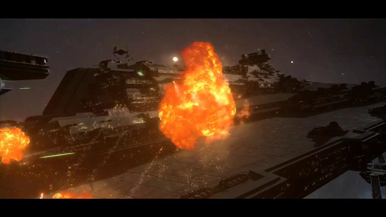 Star Wars: Empire at War Remake - Fleet clash above Kuat