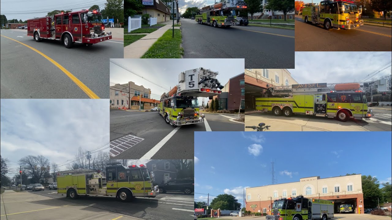 Fire Trucks Responding Compilation Part 1 | E-One’s Volume 1
