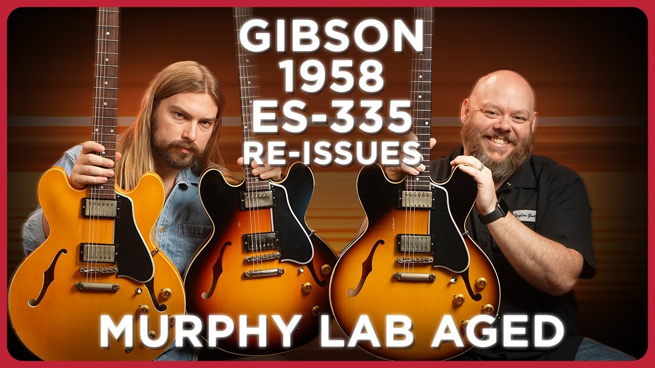 Only 130 Made! Gibson 1958 ES-335 Murphy Lab Trio