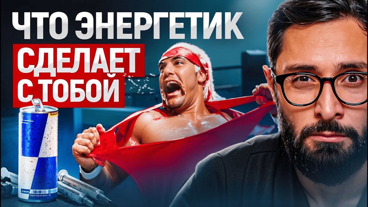 Энергетики УБИВАЮТ энергию? Вся правда о кофеине, сахаре и скрытой зависимости