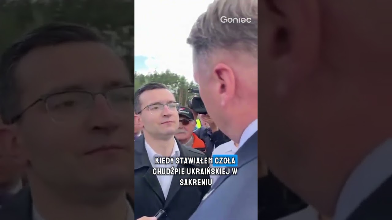 &bdquo;NIE ŻYCZĘ SOBIE KŁAMSTW!&rdquo; CZARNEK STARŁ SIĘ Z PROROSYJSKIM DZIAŁACZEM!