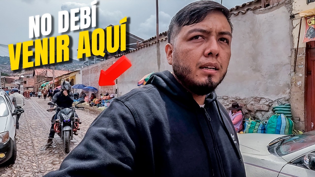 ME METÍ al MERCADO MÁS PELIGROSO de CUSCO! 😱 BRUJERÍA, OBJETOS EXTRAÑOS y ZONA de ROB0S!