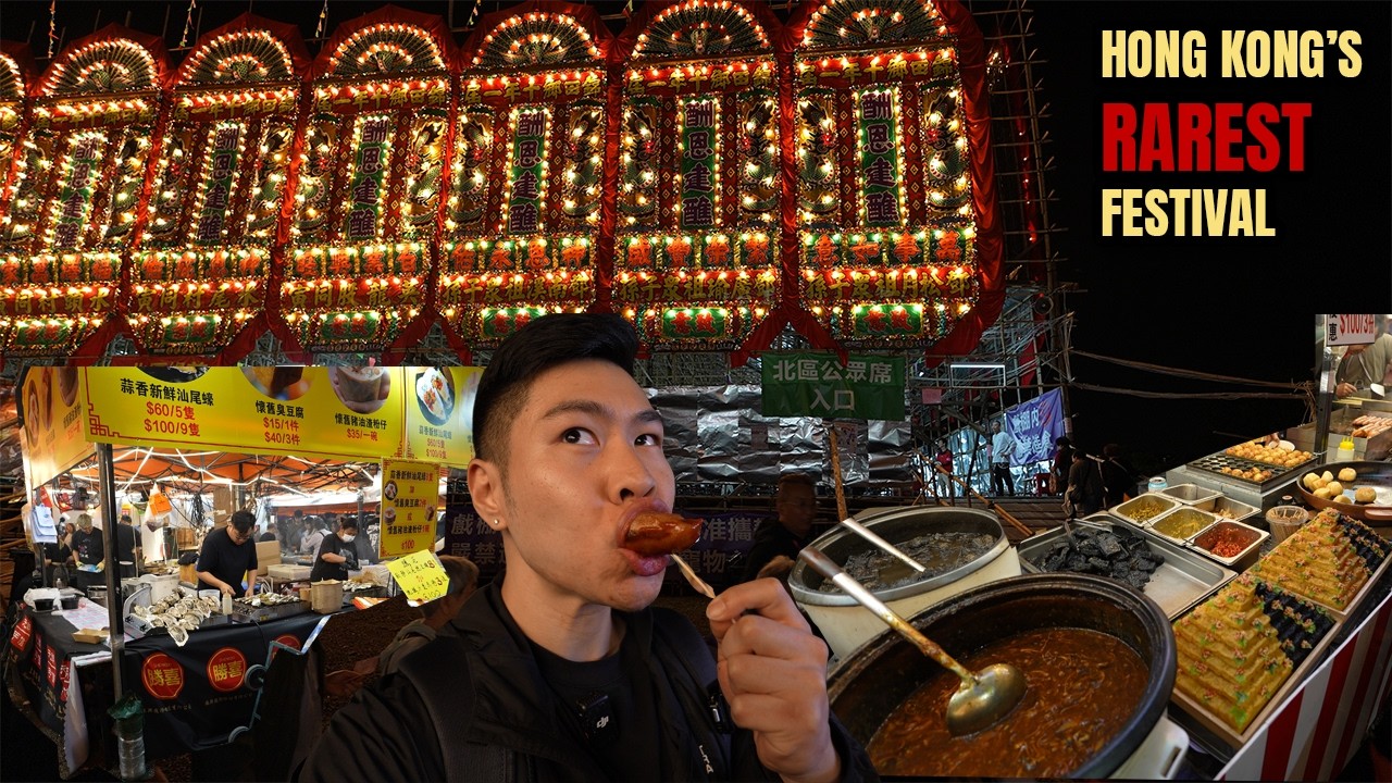 This Hong Kong Festival Only Happens Once Every 10 Years!