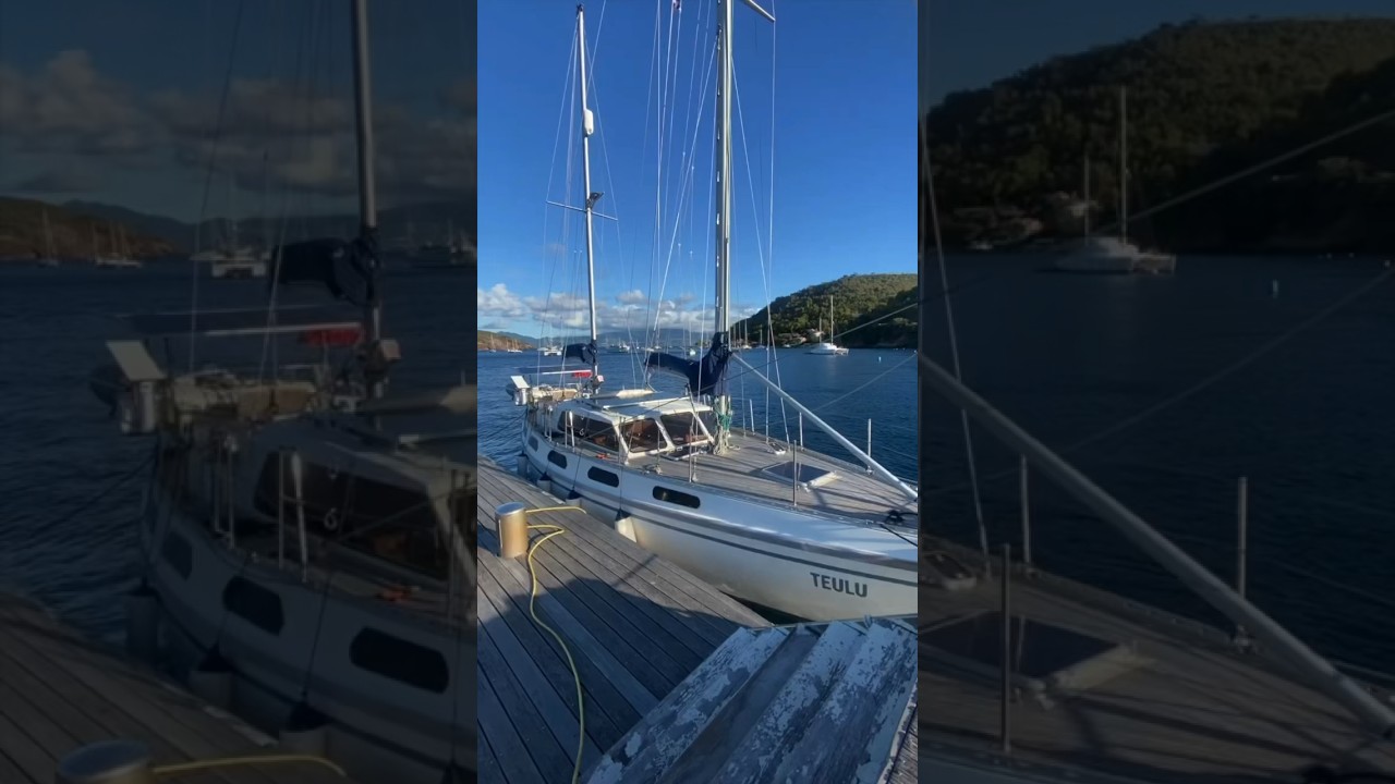How do we check into a country if arriving by sailing boat? ⛵️📄 #sailing #boatlife #travel