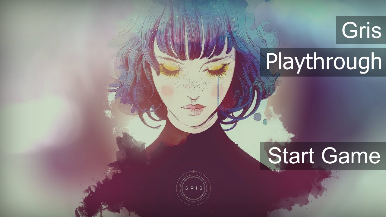 Gris Start Game - Playthrough No talk or Comentary