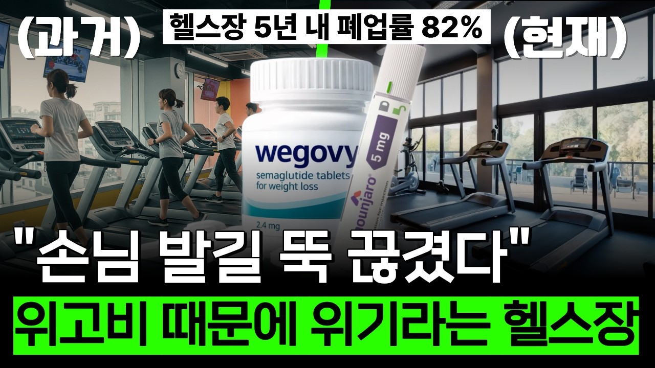 역대급 폐업률이라는 헬스업계 근황 (위고비 편)
