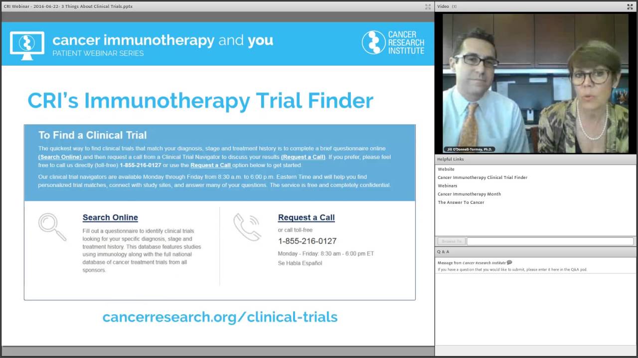 3 Things You Need to Know About Clinical Trials, with Jill O'Donnell-Tormey