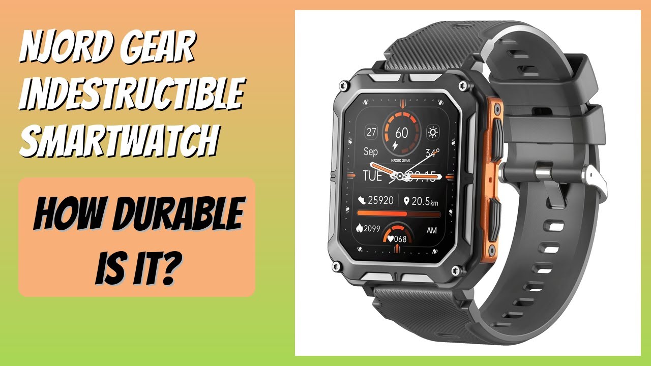 REVIEW (2026): NJORD GEAR Indestructible Smartwatch. Features