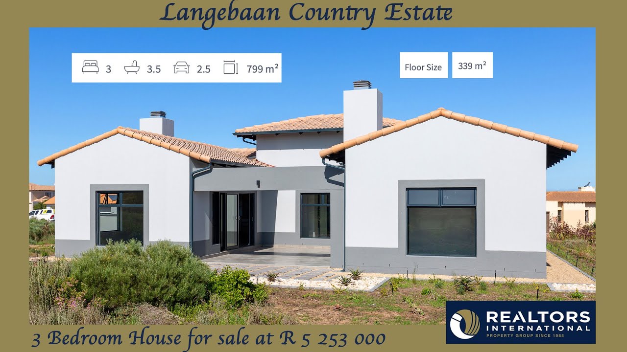 Luxury Home for sale in Langebaan Country Estate     SOLD