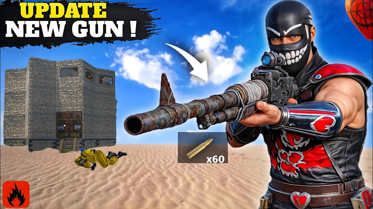 Oxide: Survival Island || New Update 🔥 Machine Gun New trees 🌴 #oxide #rust #update 