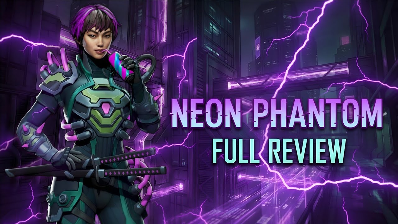 NEW META Dual Katana Set?! 🤯🔥 &ndash; Neon Phantom Gameplay & Abilities | Shadow Fight 3