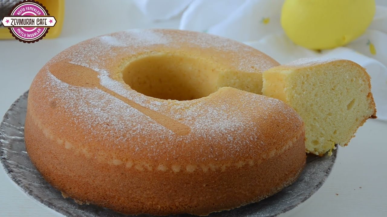 Limonlu Kek Hiç Bu Kadar Kabarmamıştı Bulut Gibi Yumuşacık Katı Yağsız ve Tam Ölçülü