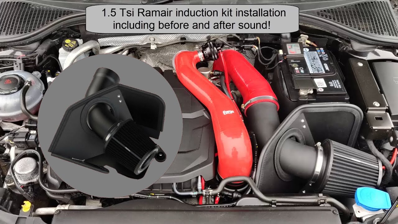 1.5 Tsi Ramair Induction Kit Installation and Before/After Sound