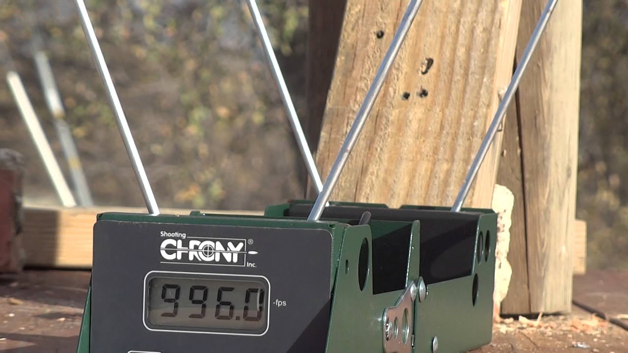 .22LR Chronograph test
