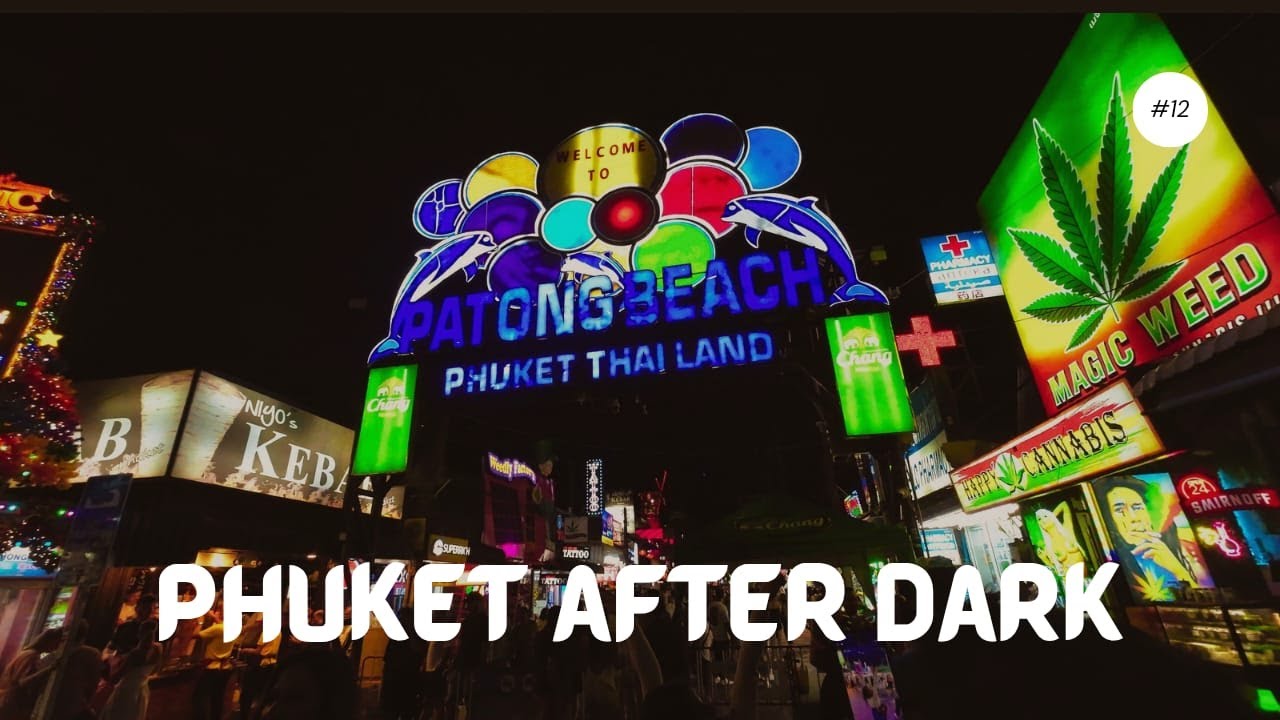 Exploring Patong Beach After Dark | Phuket, Thailand