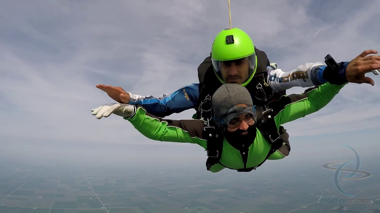High altitude Tandem skydive(20000) @skydive chicago