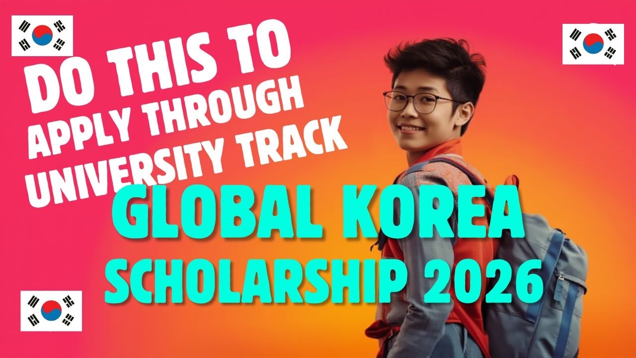 Стипендия UNIVERSITY TRACK GLOBAL KOREA (Южная Корея)