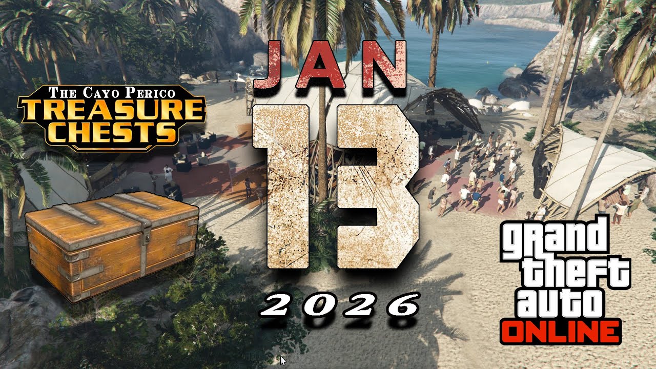 Cayo Treasure Chest Locations [January 13th] GTA Online 2026!!!