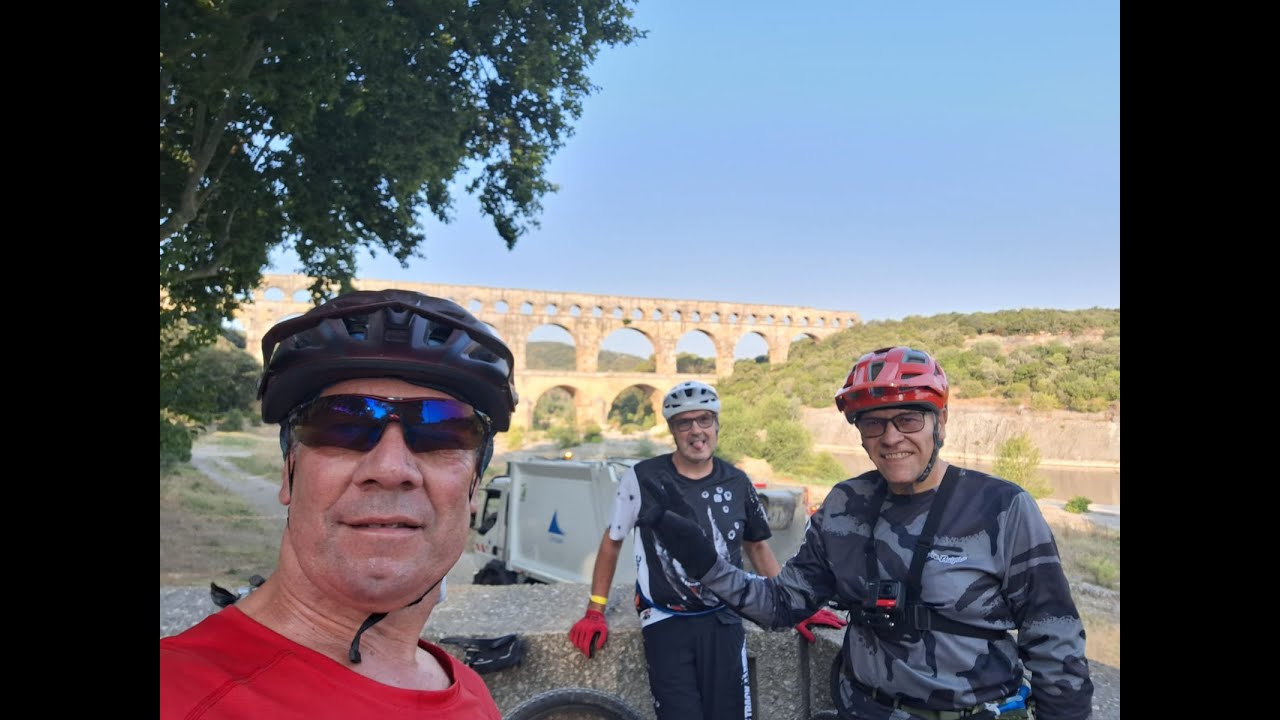 23 ème Rando du Pont du Gard. Merci au club organisateur Les Crickets du Gard.