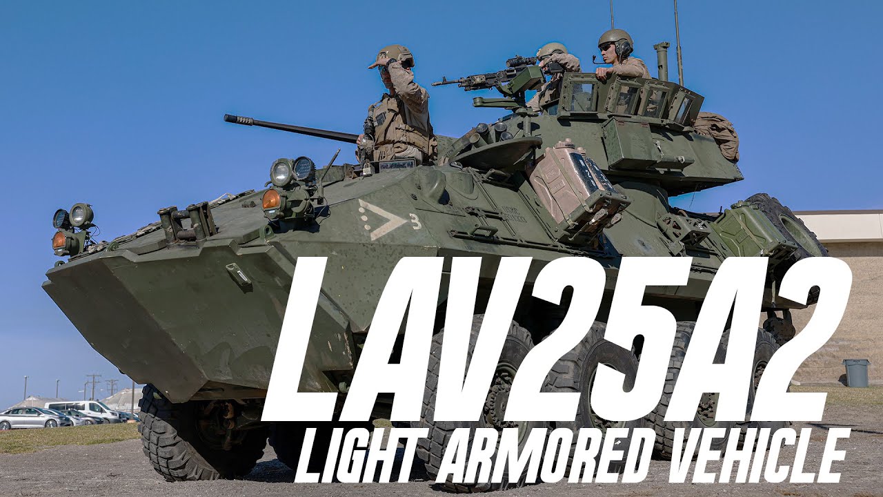 LAV-25A2 | USMC's Battle Proven Amphibious Recce Vehicle