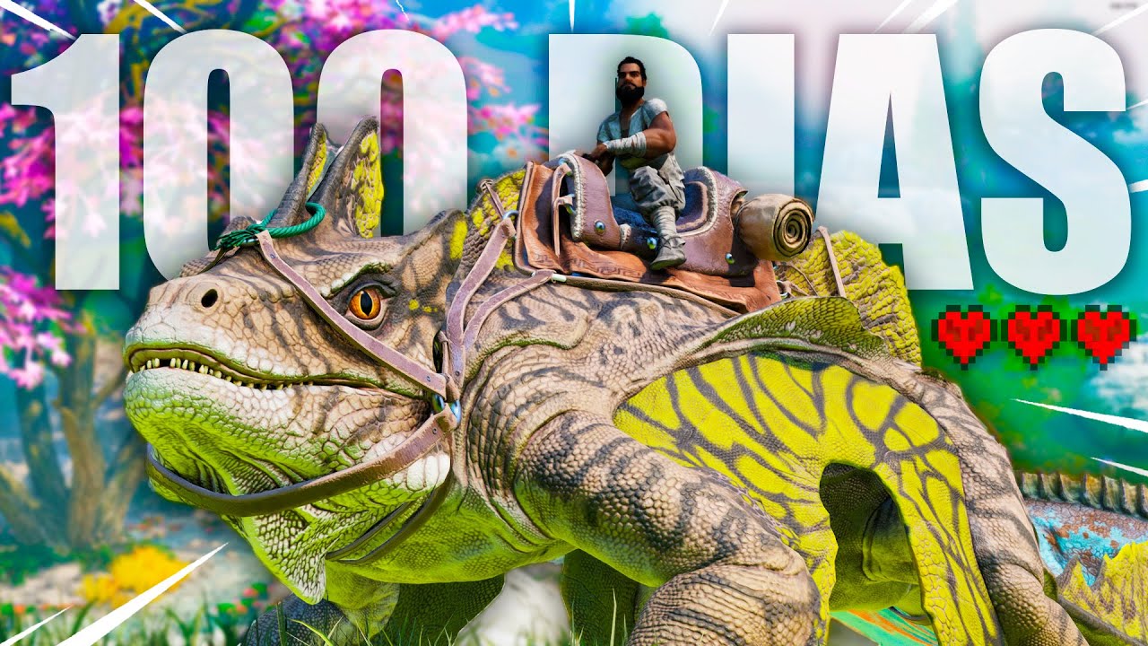 &iexcl;SOBREVIVO 100 DIAS en un MUNDO MITOL&Oacute;GICO en ARK Survival Ascended! La Pelicula Completa