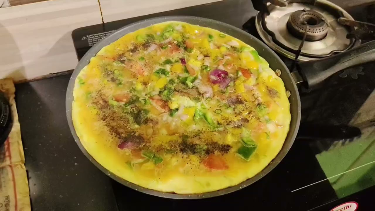 বানালাম এগ চীজ অমলেট 