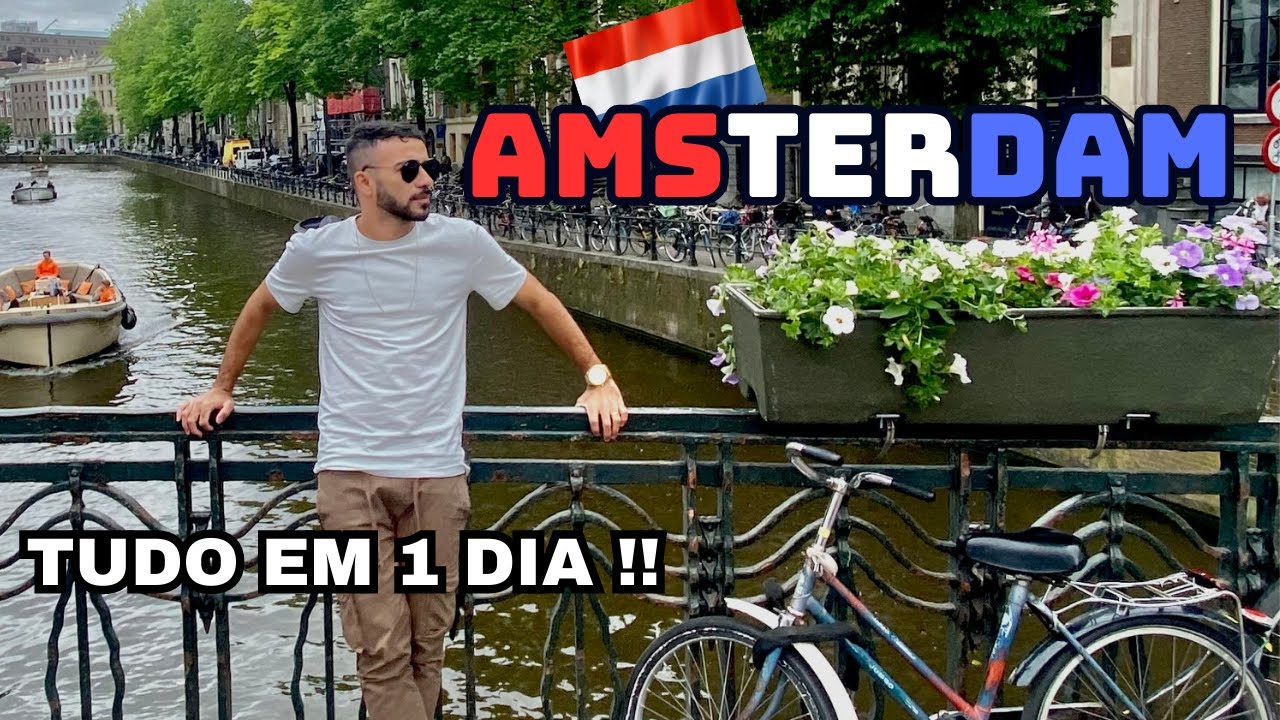 FIZEMOS UM BATE E VOLTA PRA AMSTERDAM , VALE A PENA?  CONHECENDO OS PRINCIPAIS PONTOS EM 1 DIA