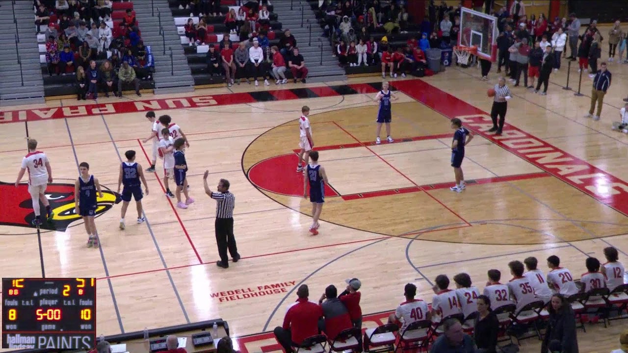 Sun Prairie East High School vs Sun Prairie West High School Mens JV Basketball