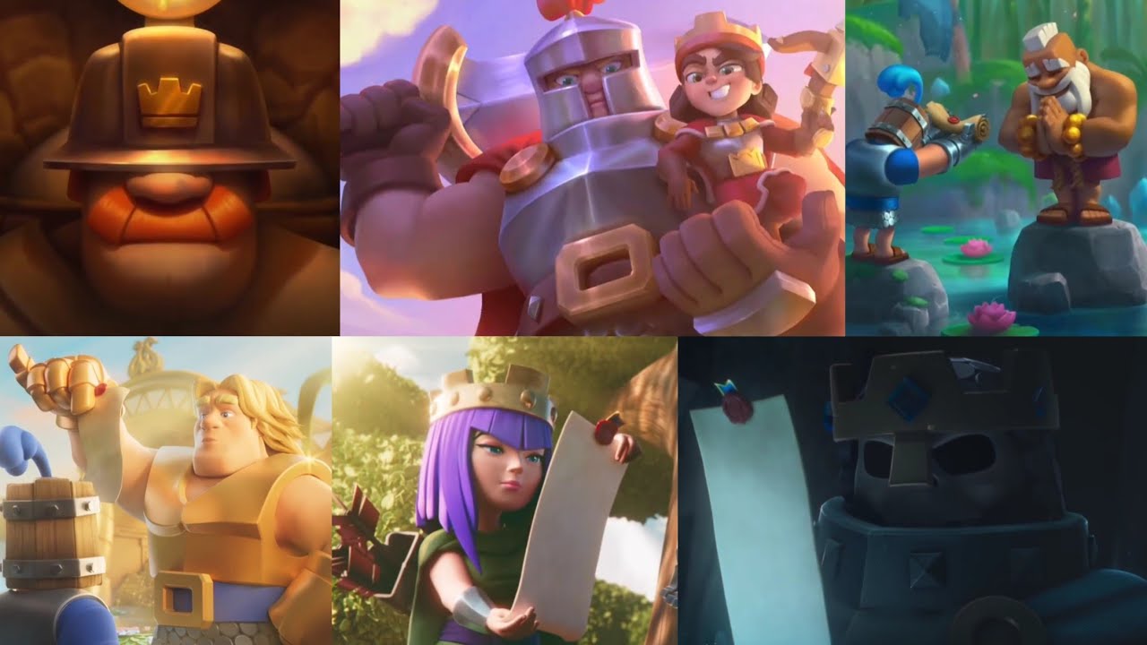 TRAILER de TODOS los CAMPEONES en CLASH ROYALE