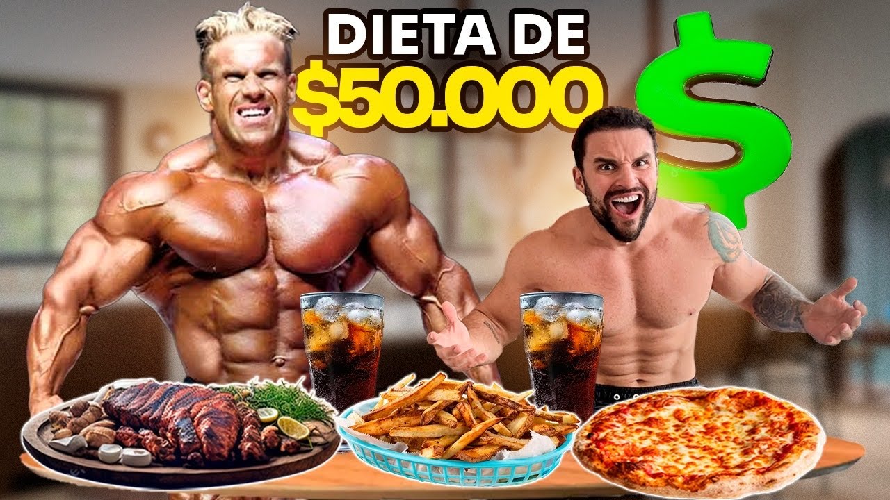 Fiz a Insana Dieta de $50.000 do JAY CUTLER!! (4x Mr Olympia)