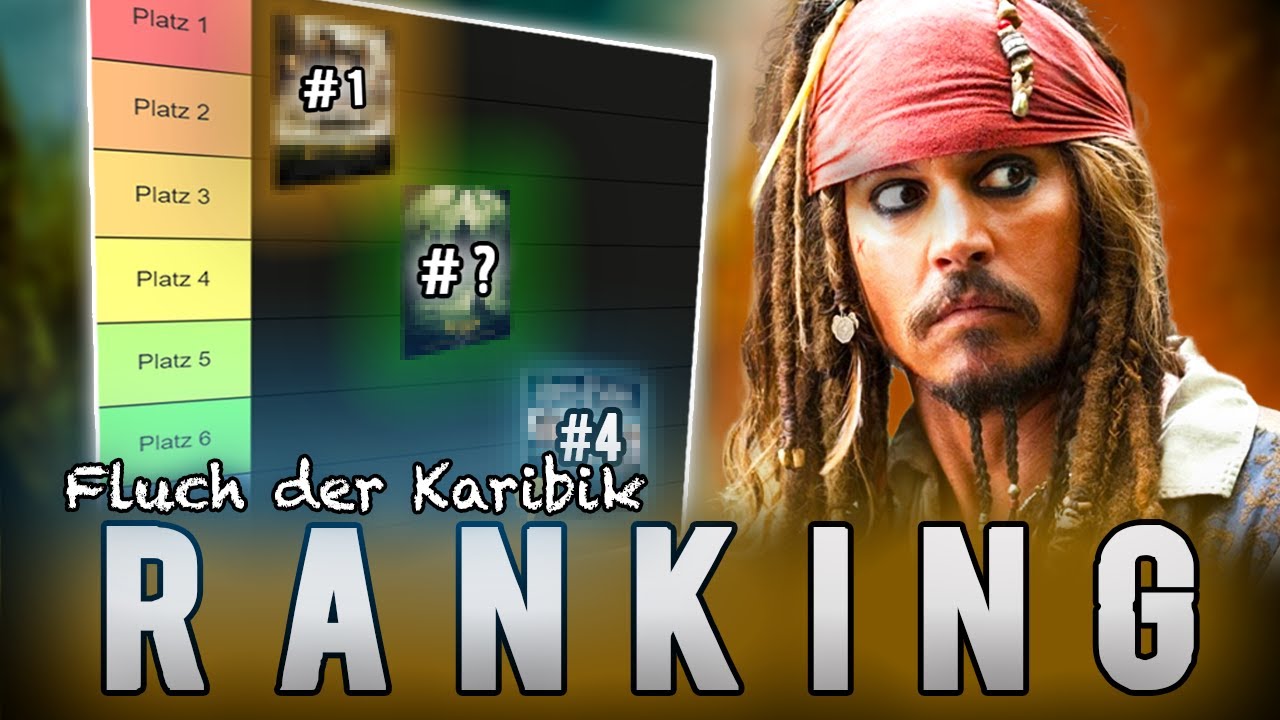 Was ist DER BESTE FLUCH DER KARIBIK FILM ?? | Fluch der Karibik Ranking