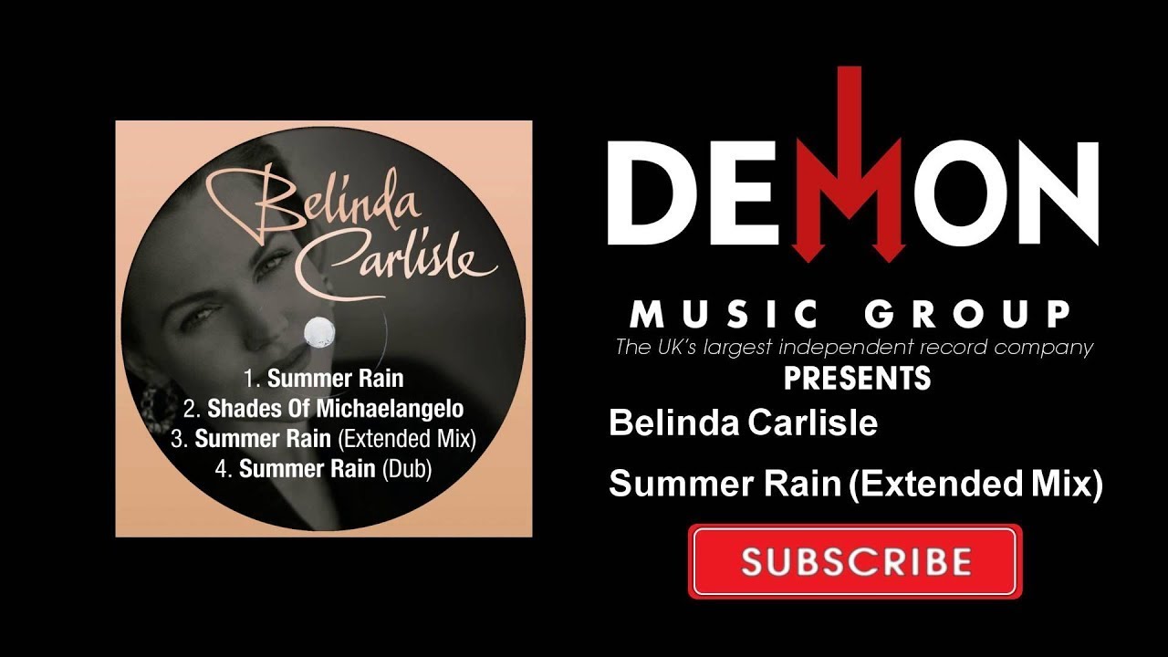 Belinda Carlisle - Summer Rain (Extended Mix)(Official Audio)